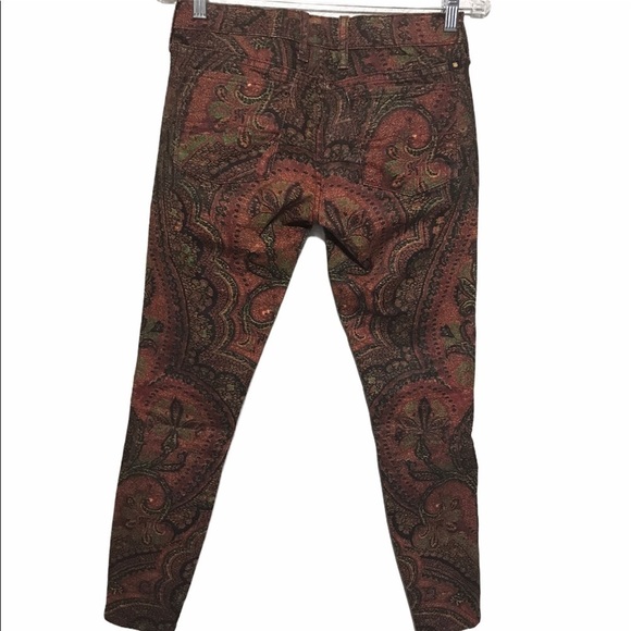 Lucky Brand  Sofia Print Skinny Jeans size 2/26 - Picture 7 of 7